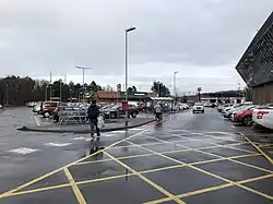 Northeast car park at Cameron Toll