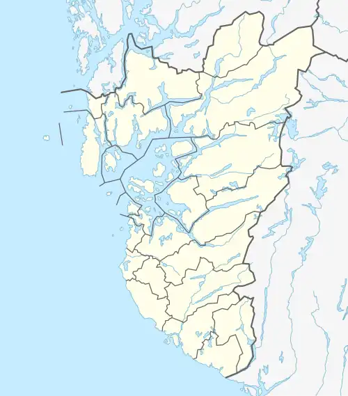 Nedstrand is located in Rogaland