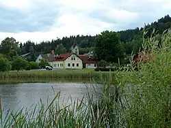 View over the reservoir
