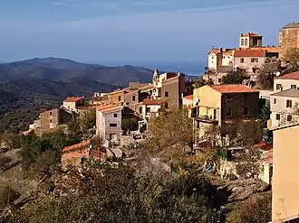 A general view of Novella village