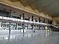 Interior of Novi Sad railway station, July 2021