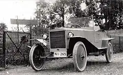 Final prototype with right hand drive and traditional front headlights.