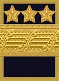 Flight suit sleeve insignia for a general (?–1972)