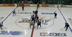 OHL All-Star Game 2006 Opening Face Off. February 1, 2006.