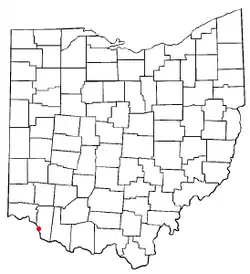 Location of New Richmond, Ohio