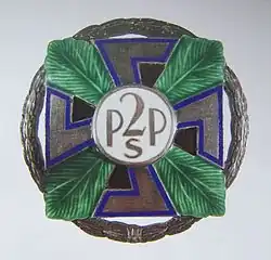 Regimental badge, approved by Ministry of Military Affairs Order No. 32, Item 312, dated 16 October 1929
