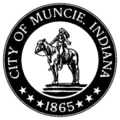 Official seal of Muncie
