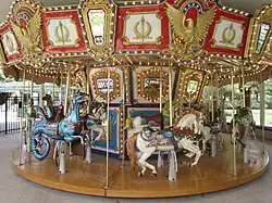 Carousel near the Children's Garden.