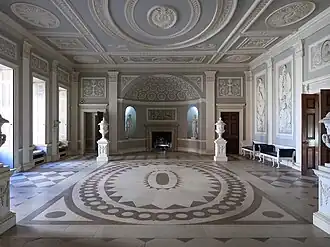 The Hall, Osterley Park, by Robert Adam, 1767[94]