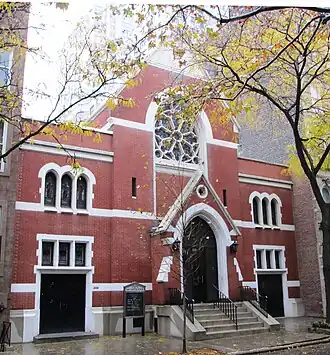 Presbyterian Church of the Redeemer (now Our Lady of Peace Church (Roman Catholic), (1886-1887),, 239-241 East 62nd Street,, Manhattan, New York City