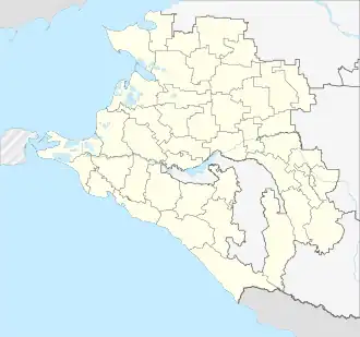 Sochi is located in Krasnodar Krai