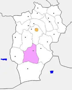 Guchin-Us District in Övörkhangai Province