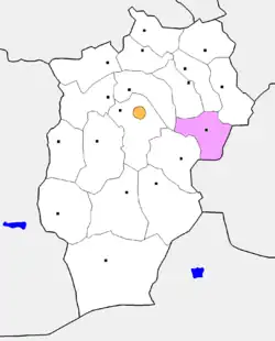 Sant District in Övörkhangai Province