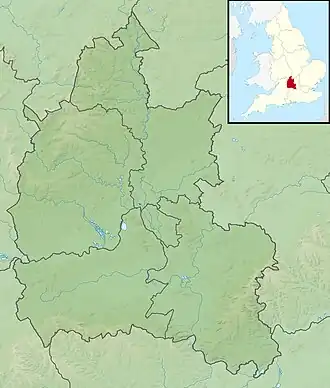 Battle of Chalgrove Field is located in Oxfordshire