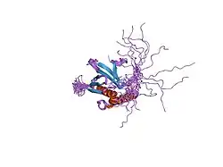 1x1f: Solution structure of the PH domain of human Docking protein BRDG1
