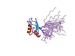 2cqh: Solution structure of the RNA binding domain of IGF-II mRNA-binding protein 2