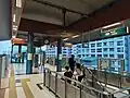 Damai LRT platforms