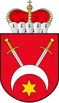 Smaller coat of arms of the Czetwertyński family used in the 16th century