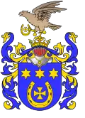 Jastrzębiec VI – coat of arms of Turłaj family (According to Ostrowski)