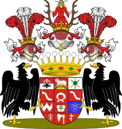 Coat of arms of Count Stanisław Małachowski