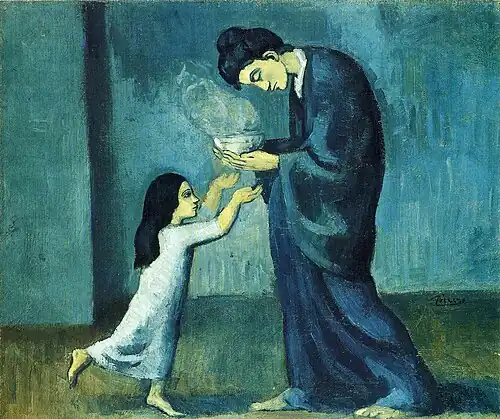 Pablo Picasso, La soupe,  1902