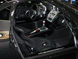 Zonda F interior