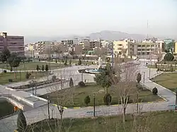 Park in the city of Pakdasht