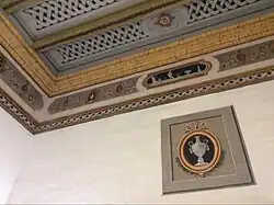 Wall and ceiling frescoes