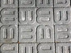 B tile (from Barcelona).