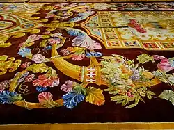 Neoclassical cornucopias on the Choir Carpet of Notre-Dame de Paris, by the Gobelins Manufactory, 1825-1833[11]