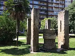 Old mill in the park Bruil