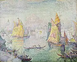 The Lagoon of Saint Mark, Venice, 1905 oil on canvas, 129.5 x 162.6 cm, Chrysler Museum of Art