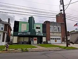 Paxtang Municipal Building and former theater, June 2025