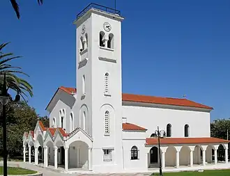 Church of Agios Nikolaos, situated in the Central Square of the village