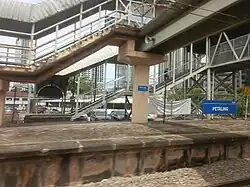 Station platform of Petaling station