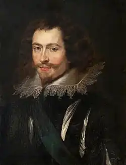 Portrait of George Villiers, 1st Duke of Buckingham, c. 1617–1628, Pollok House