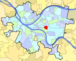 Panther Hollow is located in Pittsburgh neighborhoods