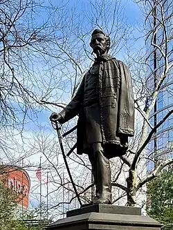Statue of Philip Kearny by Henry Kirke Brown