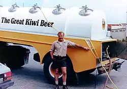Photo of beer tanker