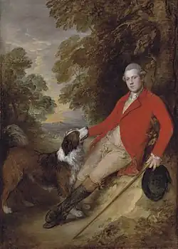 Portrait of the Earl of Chesterfield by Thomas Gainsborough