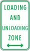 Loading and unloading zone