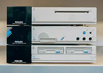 Three-unit 180/181/182 professional CD-i system