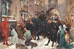 On the Way to the Ordeal, 1880 (modello)