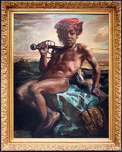 Jeune noir à l'épée (Black lad with a sword) (1850), Musée d'Orsay