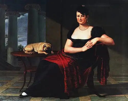 Portrait of Elena Mastiani Brunacci, 1809