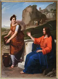 Christ and the Samaritan, c. 1807