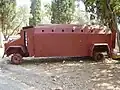Armored bus Yehiam Convoy memorial.