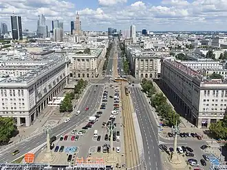 Plac Konstytucji - part of the MDM in Warsaw