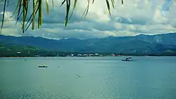 Skyline from the shore