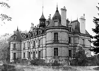 The Château de Poillé, in Charentilly